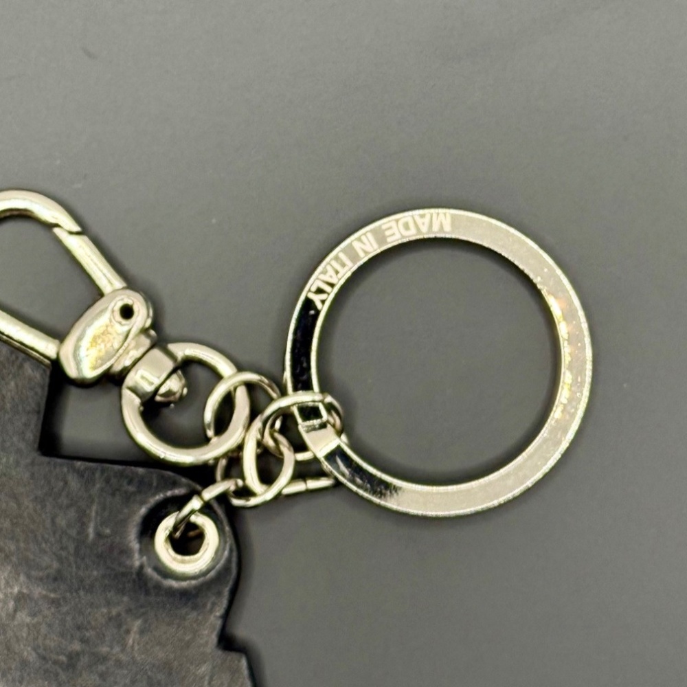 ETRO Satellite Leather Keychain in Calf Leather – Made in Italy - Picture 4 of 4
